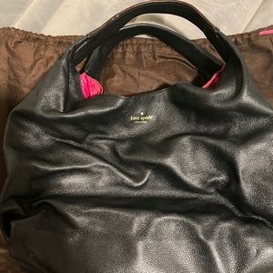 Kate Spade black leather purse